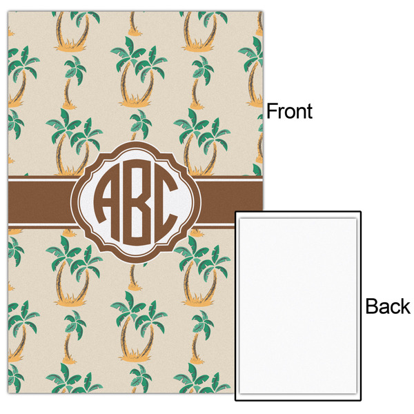 Palm Trees 20x30 - Matte Poster - Front & Back