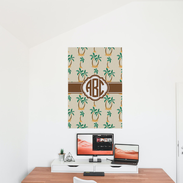 Palm Trees 24x36 - Matte Poster - On the Wall