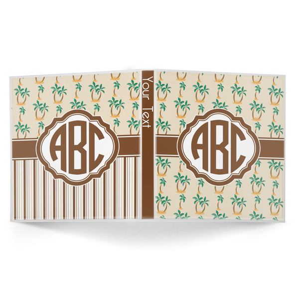 Palm Trees 3-Ring Binder Approval- 1in