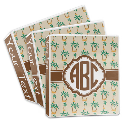 Palm Trees 3-Ring Binder (Personalized)