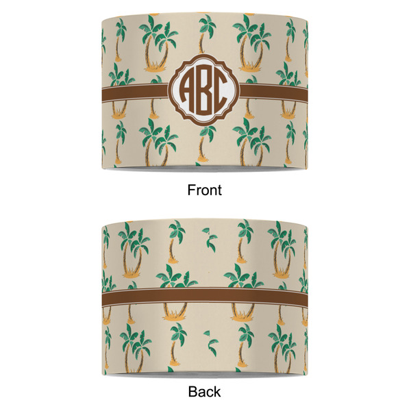 Palm Trees 8" Drum Lampshade - APPROVAL (Fabric)