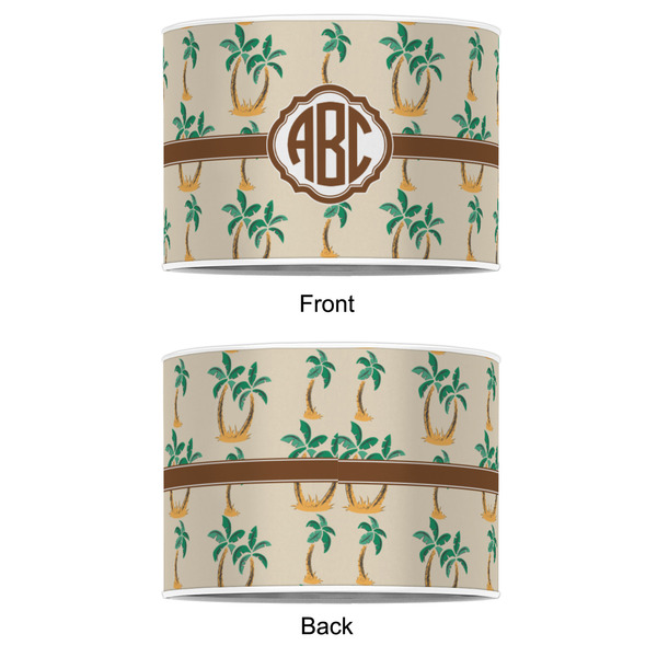 Palm Trees 8" Drum Lampshade - APPROVAL (Poly Film)