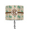 Palm Trees 8" Drum Lampshade - ON STAND (Fabric)