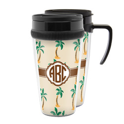 Palm Trees Acrylic Travel Mug (Personalized)