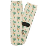 Palm Trees Adult Crew Socks (Personalized)