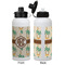Palm Trees Aluminum Water Bottle - White APPROVAL