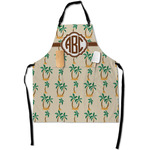 Palm Trees Apron With Pockets w/ Monogram