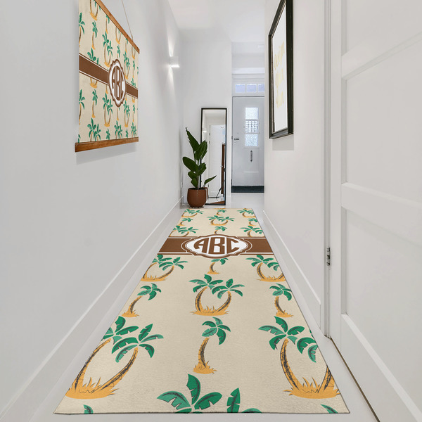 Palm Trees Area Rug Sizes - In Context (vertical)