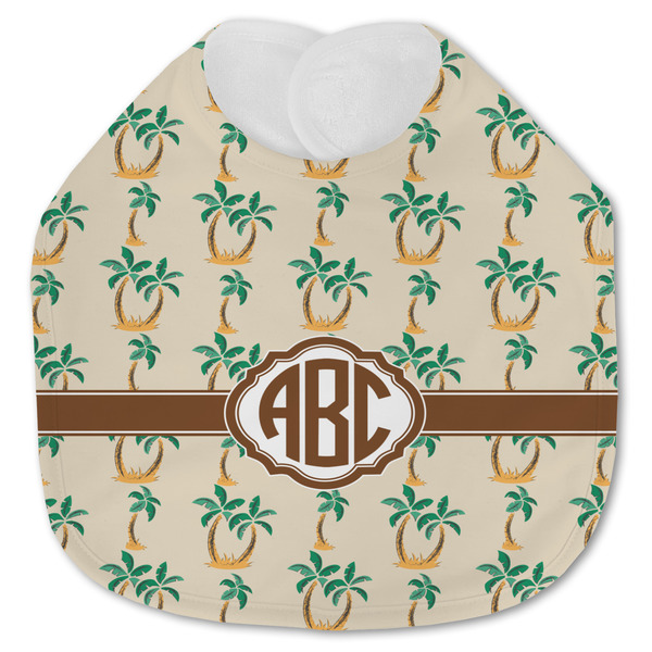 Palm Trees Baby Bib - AFT closed