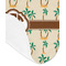 Palm Trees Baby Bib - AFT detail