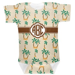 Palm Trees Baby Bodysuit 0-3 (Personalized)