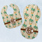 Palm Trees Baby Bib & Burp Set w/ Monogram