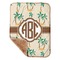 Palm Trees Sherpa Baby Blanket - 30" x 40" w/ Monograms
