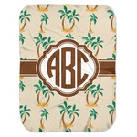 Palm Trees Baby Swaddling Blanket (Personalized)