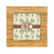 Palm Trees Bamboo Trivet with 6" Tile - FRONT