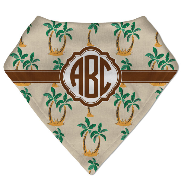 Custom Palm Trees Bandana Bib (Personalized)