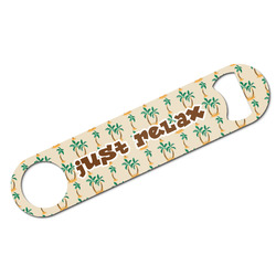 Palm Trees Bar Bottle Opener w/ Monogram