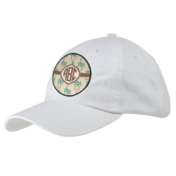 Palm Trees Baseball Cap - White (Personalized)