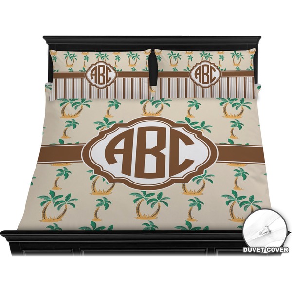 Palm Trees Bedding Set (King) - Duvet