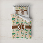 Palm Trees Duvet Cover Set - Twin (Personalized)
