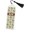 Palm Trees Bookmark with tassel - Flat