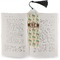 Palm Trees Bookmark with tassel - In book