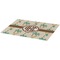 Palm Trees Burlap Placemat (Angle View)