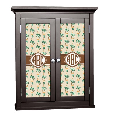 Palm Trees Cabinet Decal - Custom Size (Personalized)