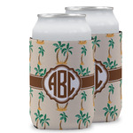 Palm Trees Can Cooler (12 oz) w/ Monogram