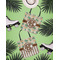 Palm Trees Canvas Tote Lifestyle Front and Back
