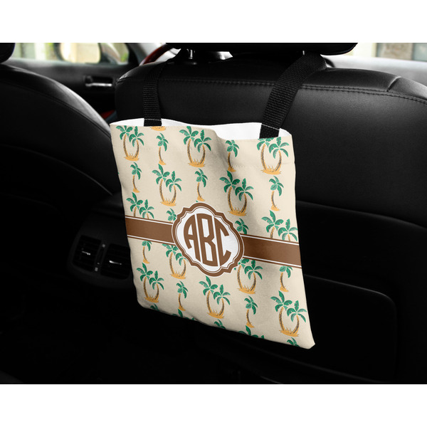 Palm Trees Car Bag - In Use