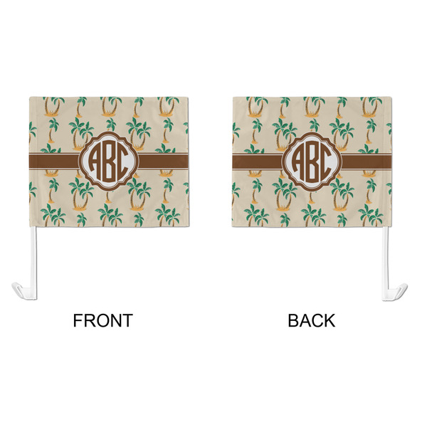 Palm Trees Car Flag - Large - APPROVAL