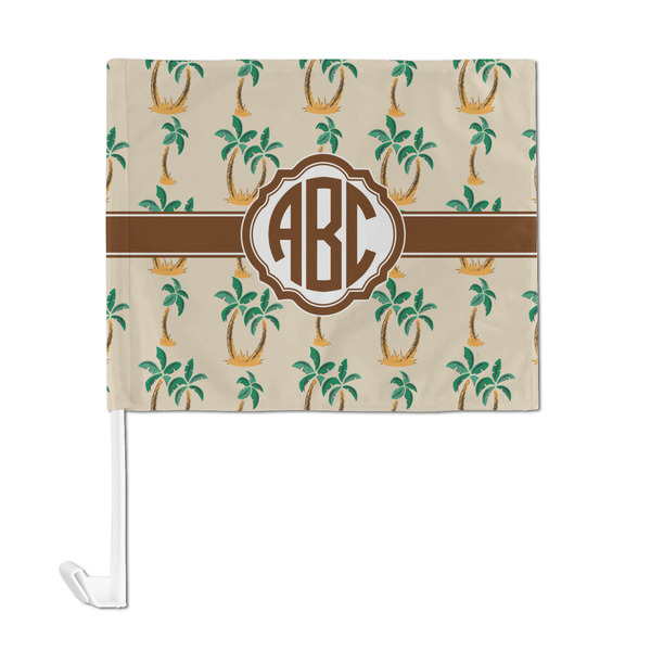 Palm Trees Car Flag - Large - FRONT