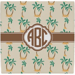 Palm Trees Ceramic Tile Hot Pad (Personalized)