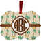 Palm Trees Christmas Ornament (Front View)