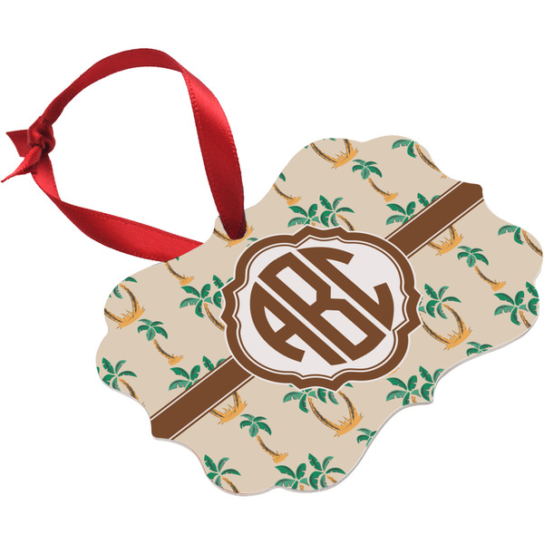 Palm Trees Christmas Ornament