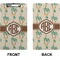 Palm Trees Clipboard (Legal) (Front + Back)