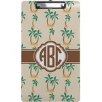 Palm Trees Clipboard (Legal Size) (Personalized)
