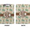 Palm Trees Clipboard (Letter) (Front + Back)
