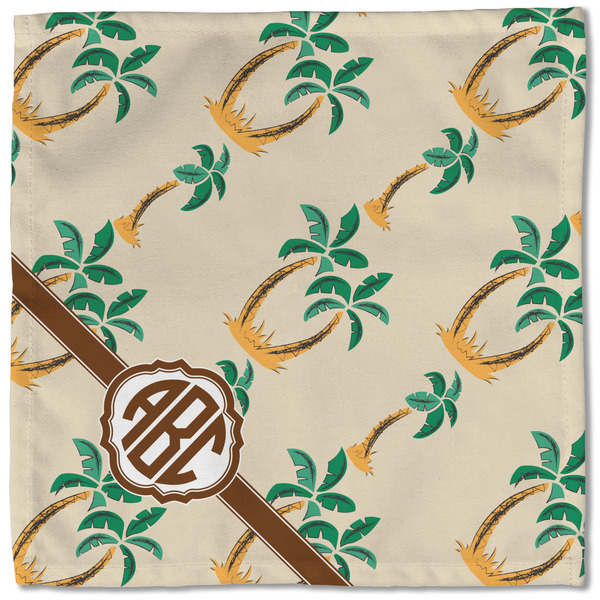 Palm Trees Cloth Napkins - Personalized Lunch (Single Full Open)