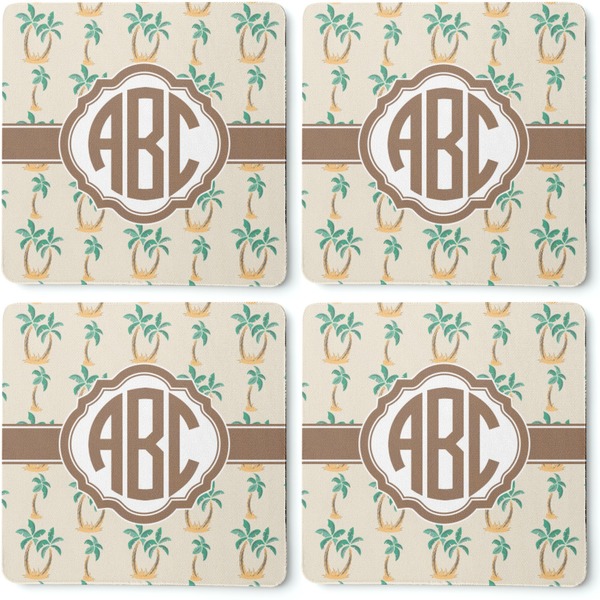 Palm Trees Coaster Rubber Back - Apvl