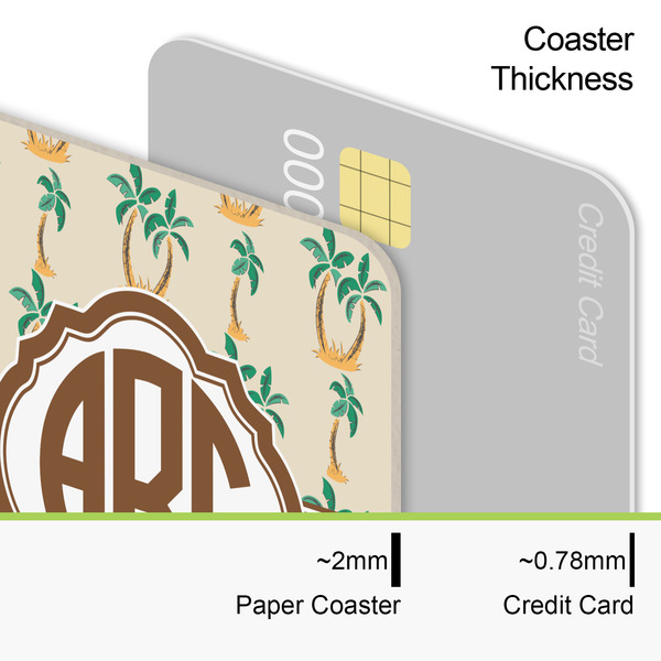 Palm Trees Coaster Thickness