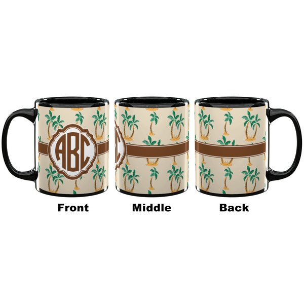 Palm Trees Coffee Mug - 11 oz - Black APPROVAL