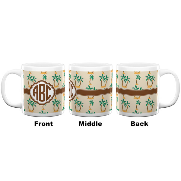 Palm Trees Coffee Mug - 20 oz - White APPROVAL