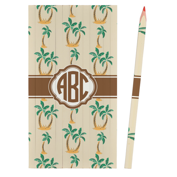 Palm Trees Colored Pencils - Front View