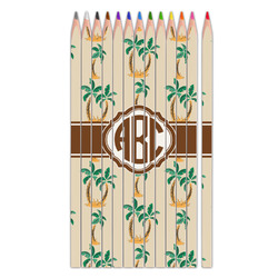 Palm Trees Colored Pencils (Personalized)