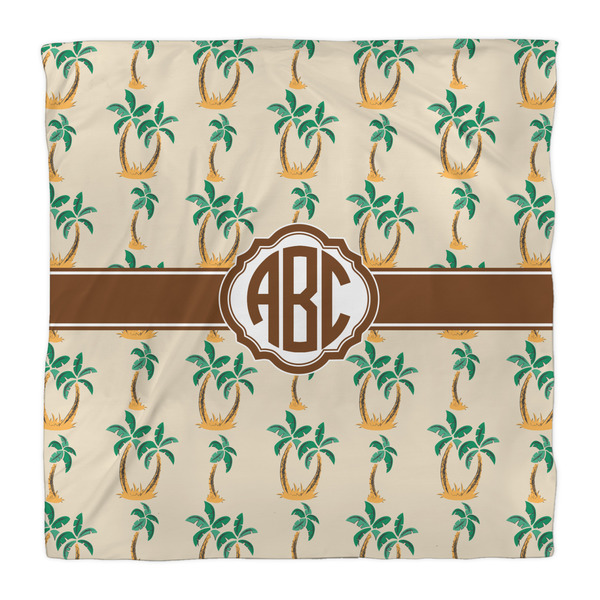 Palm Trees Comforter - Queen - Front