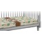 Palm Trees Crib 45 degree angle - Fitted Sheet