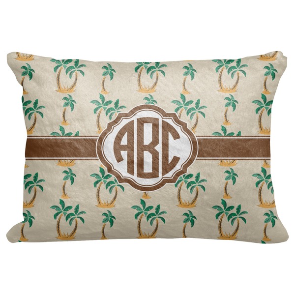 Custom Palm Trees Decorative Baby Pillowcase - 16"x12" (Personalized)