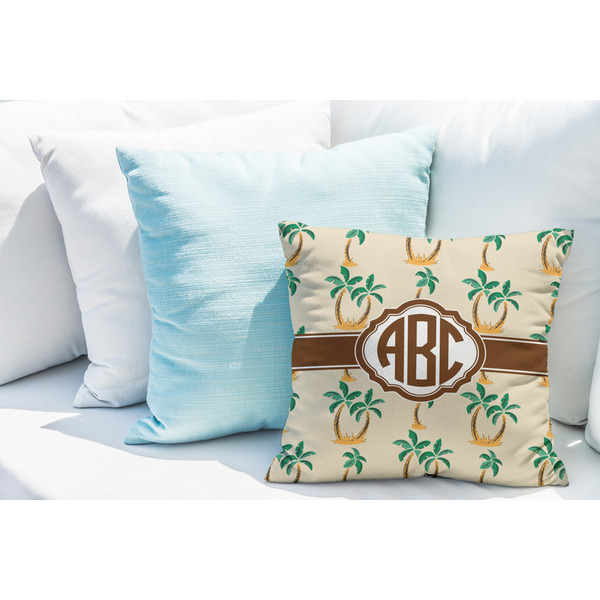 Palm Trees Decorative Pillow Case - LIFESTYLE 2